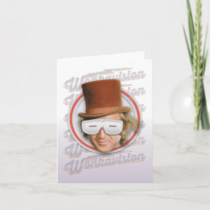 Willy Wonka i Wonkavision-goggles Anteckningskort