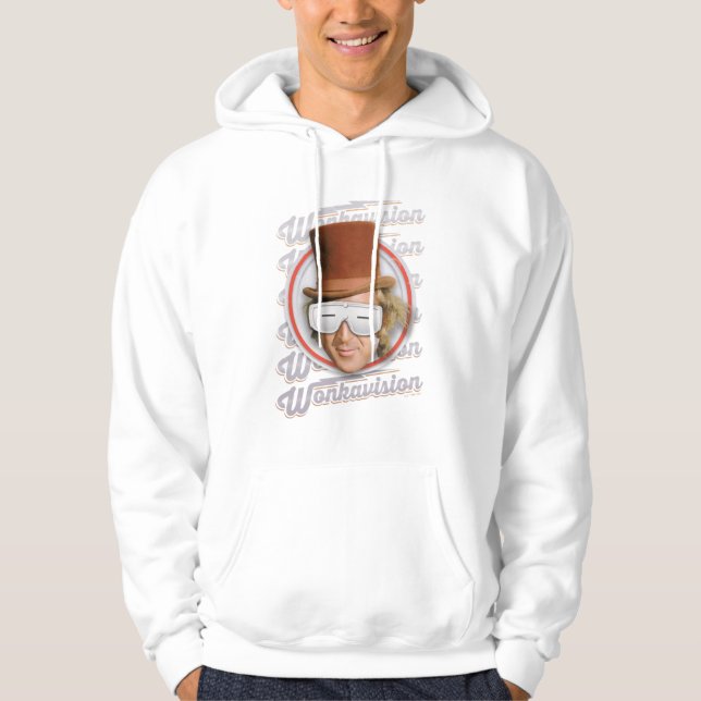 Willy Wonka i Wonkavision Goggles Hoodie (Framsida)