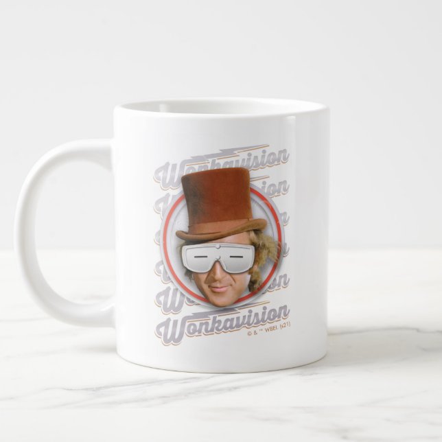 Willy Wonka i Wonkavision Goggles Jumbo Mugg (Vänster)