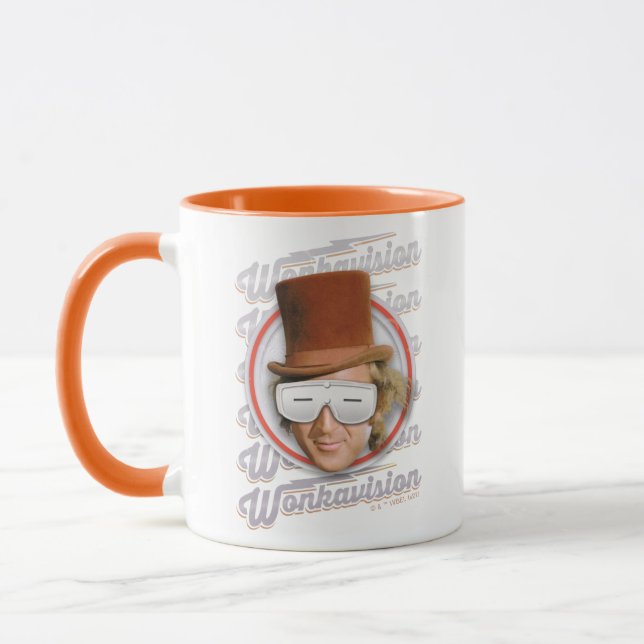 Willy Wonka in Wonkavision Goggles Mugg (Vänster)