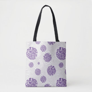 Willy Wonka Logo Psychedelic Graphic Tygkasse