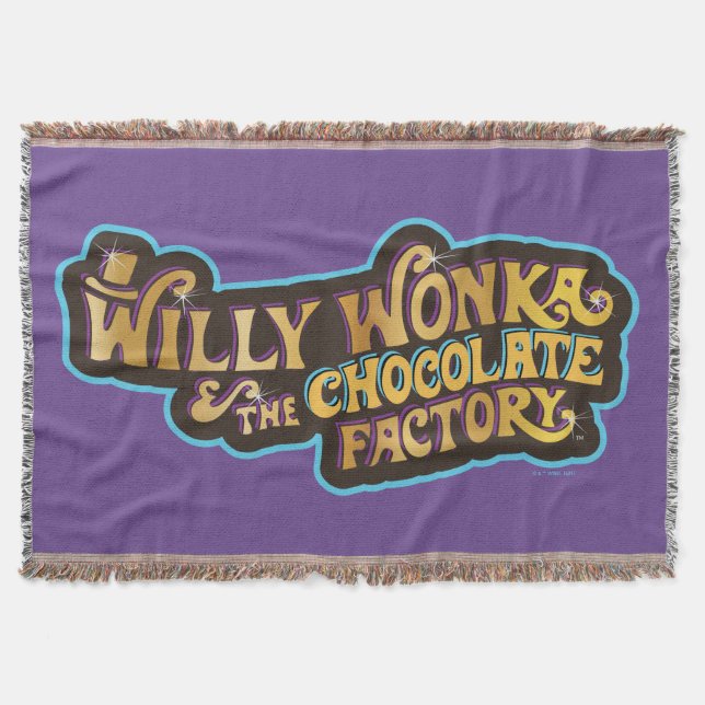 Willy Wonka & the Chocolate Factory Logotyp Filt (Framsidan)