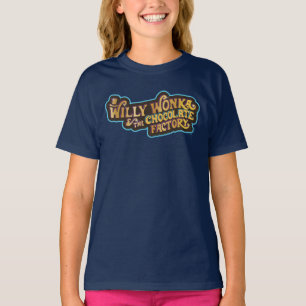 Willy Wonka & the Chocolate Factory Logotyp T Shirt