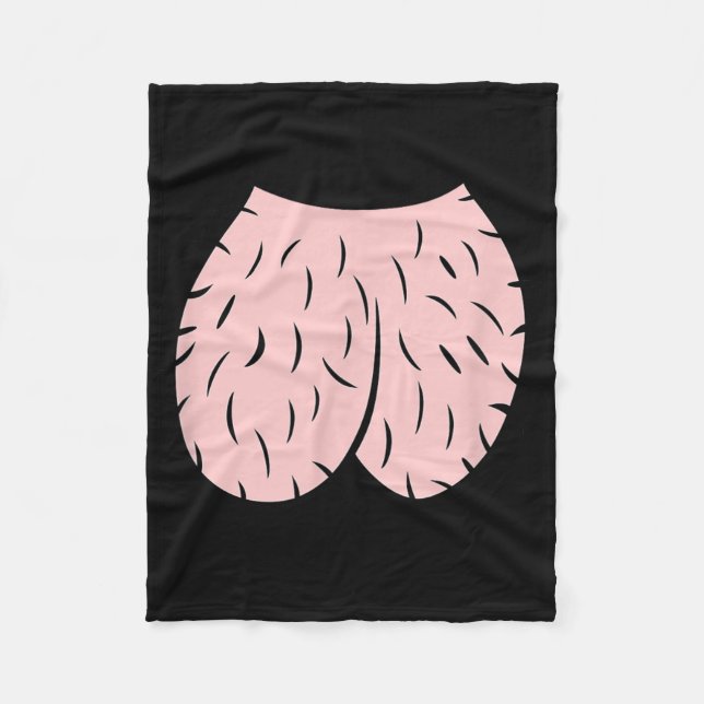 Willyhead Nöt Manar Funny Joke Halloween Costume Fleecefilt (Framsidan)