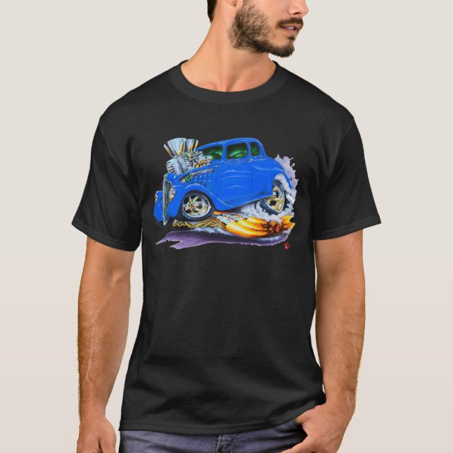 Willys blåttbil 1933-36 t-shirt (Framsida)