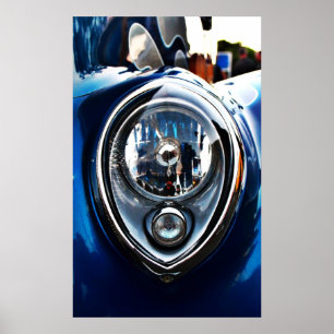 Willys coupé främre ljus poster