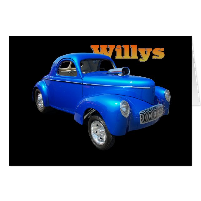 Willys Hälsningskort (Framsidan Horizontal)