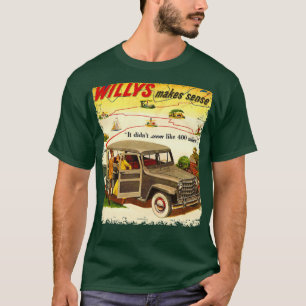 Willys Lastbilar 4x4-vagn T Shirt