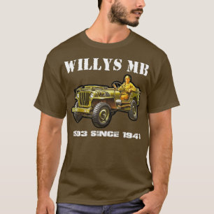 Willys MB G503 Militär terrängväg WW2 T Shirt