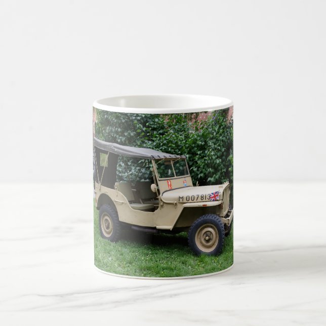 Willys MB-Jeep Kaffemugg (Center)