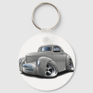 Willys silverbil 1941 nyckelring