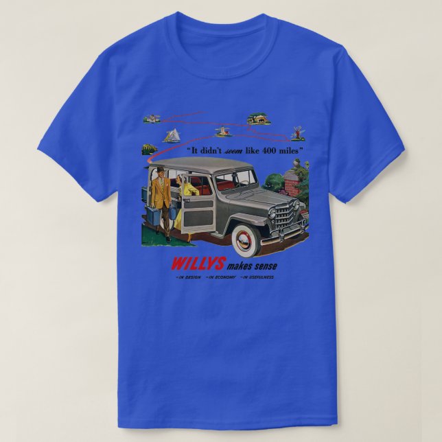 WILLYS  T SHIRT (Design framsida)