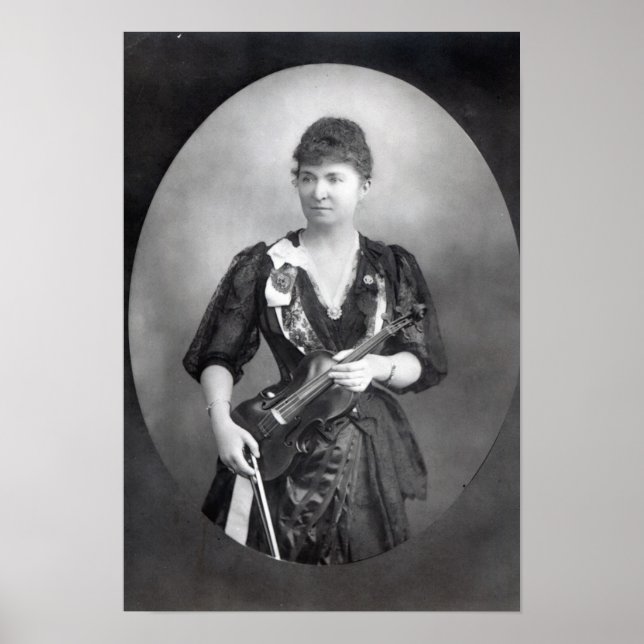 Wilma Norma Neruda, Dam Halle Poster (Framsidan)