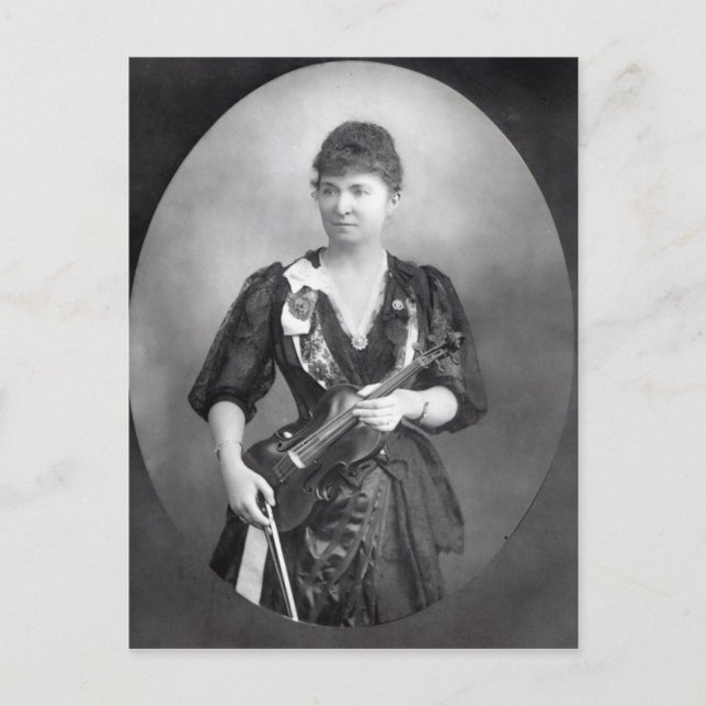 Wilma Norma Neruda, Dam Halle Vykort (Framsida)