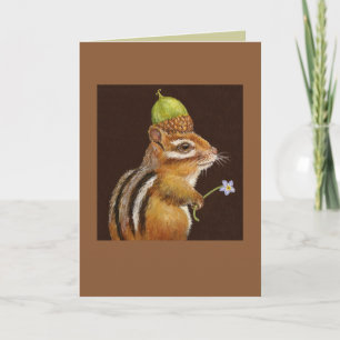 Wilma the chipmunk card kort
