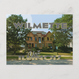 Wilmette, besök Illinois Vykort