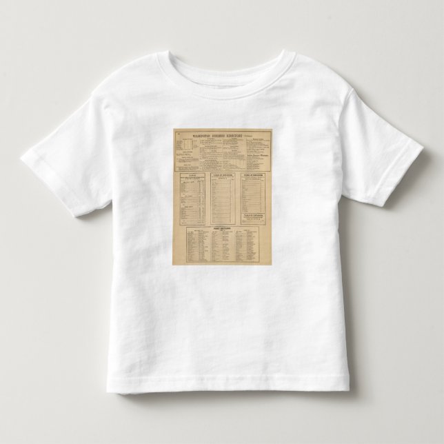Wilmington affärsarkiv tee (Framsida)
