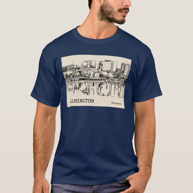 Wilmington Delaware 2 T Shirt (Framsida)