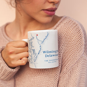 Wilmington Delaware Gift Kaffemugg