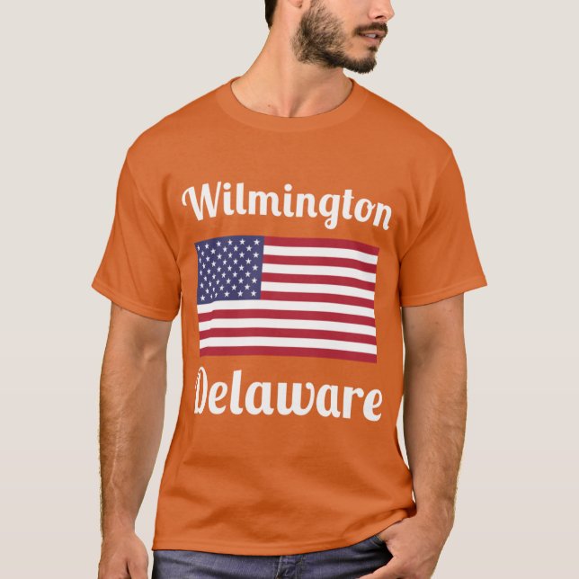Wilmington Delaware Stylish Prints1 T Shirt (Framsida)