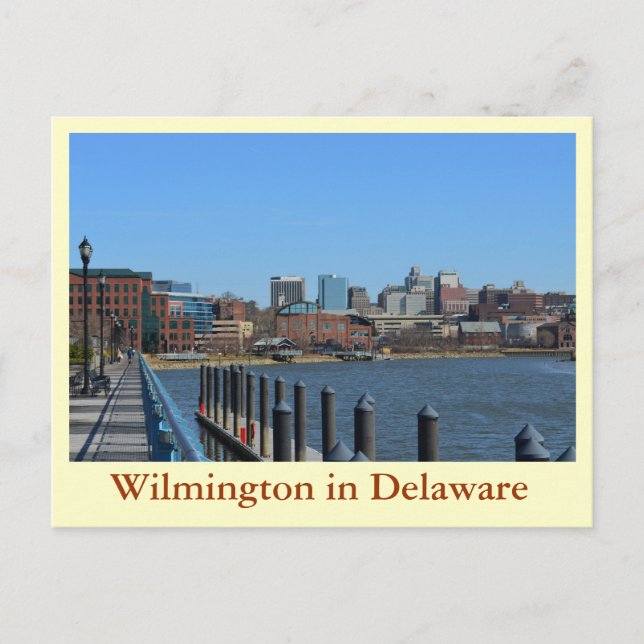 Wilmington i Delaware Vykort (Framsida)