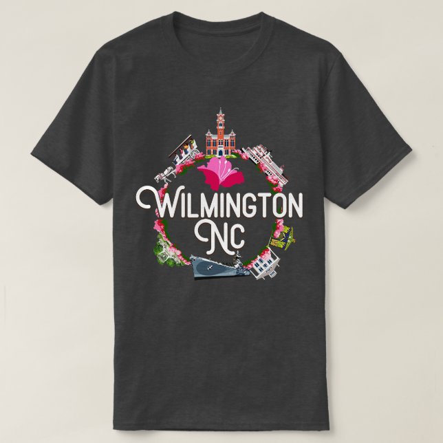 WILMINGTON NC T SHIRT (Design framsida)