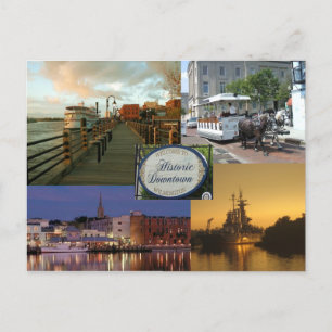 Wilmington, NC-vykort Vykort