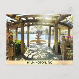 Wilmington North Carolina Airlie Gardens Pergola Vykort