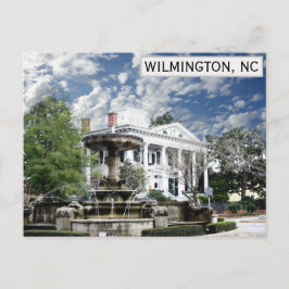 Wilmington North Carolina Bellamy Mansion Travel Vykort
