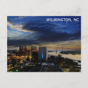 Wilmington North Carolina Cape Fear River Travel Vykort