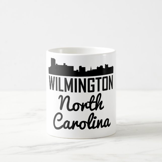 Wilmington North Carolina horisont Kaffemugg (Center)