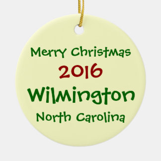 WILMINGTON NORTH CAROLINA JULPRYDNAD 2016 JULGRANSPRYDNAD KERAMIK