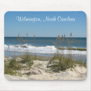 Wilmington, North Carolina Ocean Scene Mousepad Musmatta