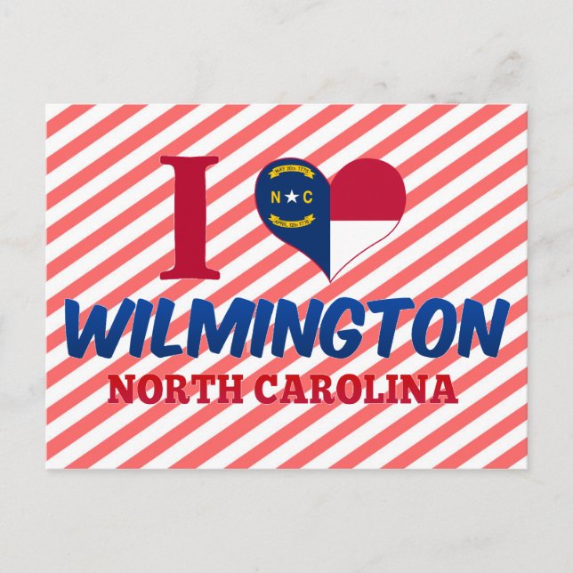 Wilmington, North Carolina Vykort (Framsida)