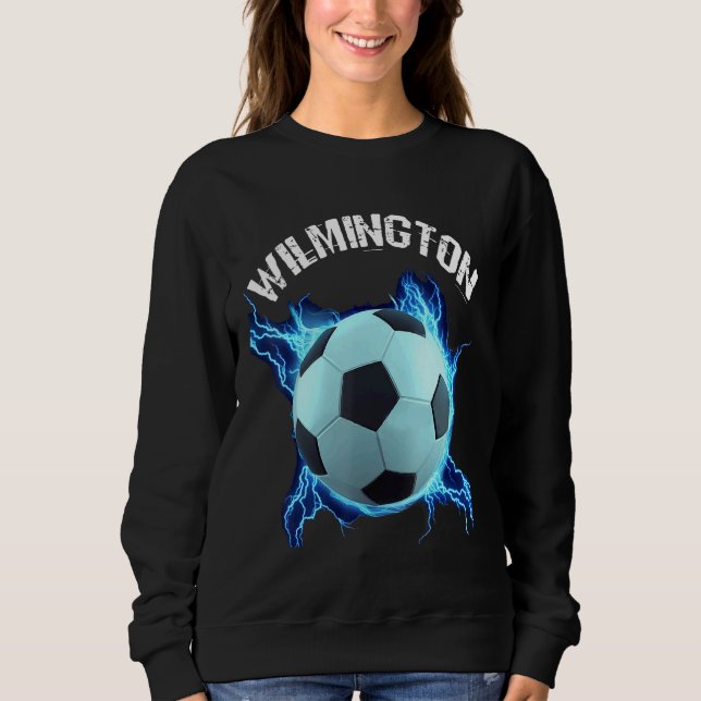 Wilmington Soccer Retro T Shirt (Framsida)