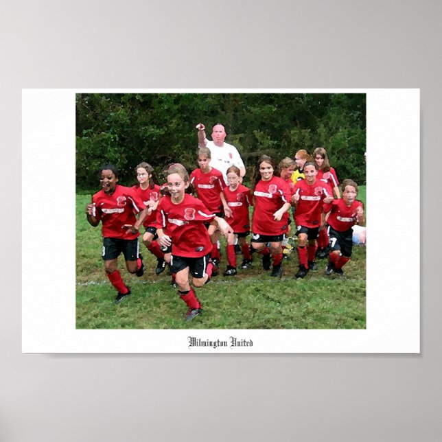 Wilmington United Victory Poster (Framsidan)