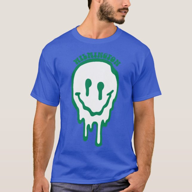 Wilmington University Ansikte T Shirt (Framsida)