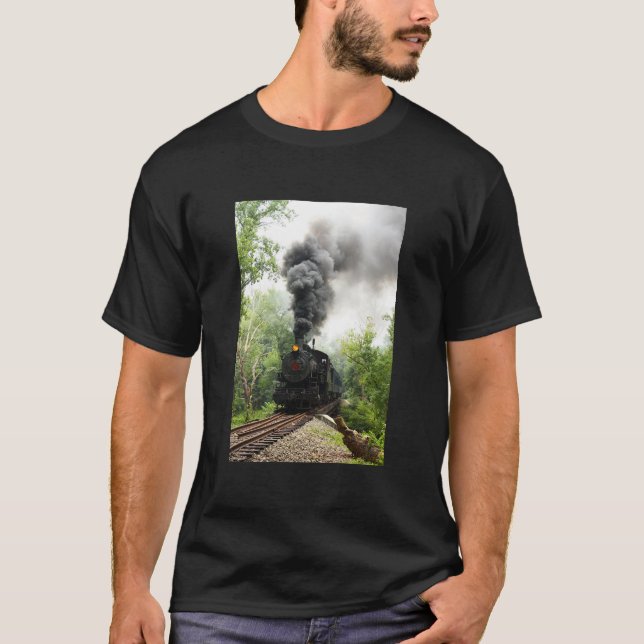 Wilmington & Western Railroad 58 T-shirt (Framsida)