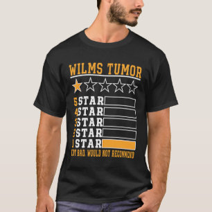 Wilms tumör mycket dålig skulle inte rekommendera  t shirt