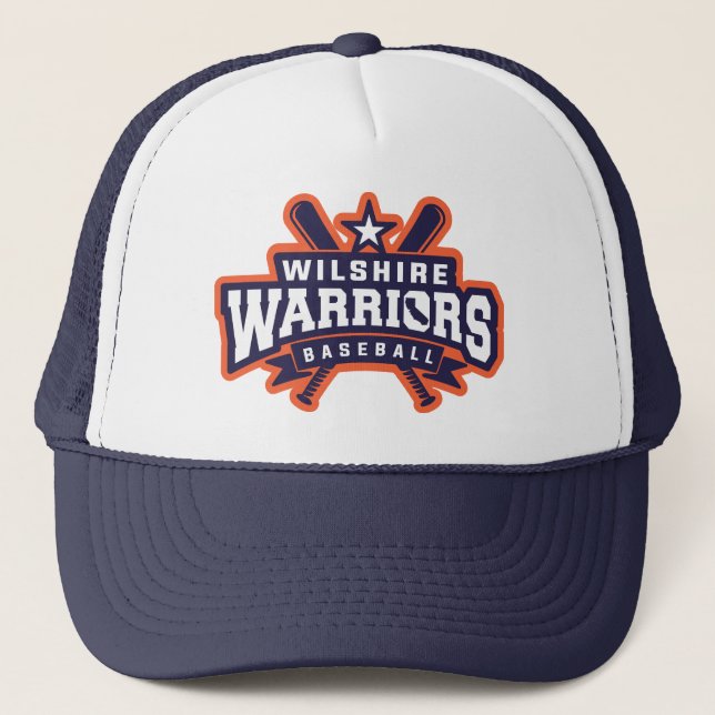 Wilshire Warriors Baseball League-Logotyp Keps (Framsida)