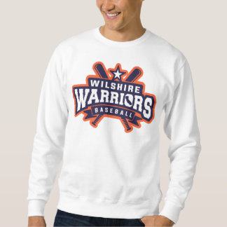 Wilshire Warriors Baseball League-Logotyp Lång Ärmad Tröja