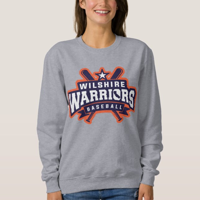 Wilshire Warriors Baseball League-Logotyp T Shirt (Framsida)