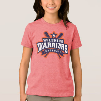 Wilshire Warriors Baseball League-Logotyp T Shirt