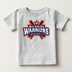 Wilshire Warriors Baseball League-Logotyp T Shirt