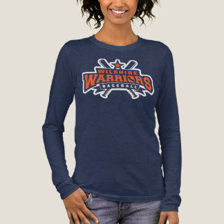 Wilshire Warriors Baseball League White Logotyp T Shirt