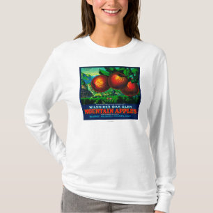 Wilshires för Apple för OakGlen etikett låda Tee Shirt