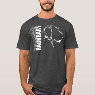 WilsignSlovakia Rough Beard Profile Hund aveln T Shirt