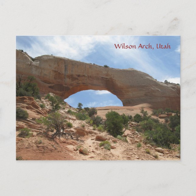 Wilson Arch, Utah Vykort (Framsida)