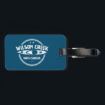 Wilson Bäck North Carolina Kayaking Bagagebricka<br><div class="desc">Wilson Bäck North Carolina har ett system i vatten som kommer nära Calloway Peak och sträcker sig 23 sjömil innan man går med med John's River.</div>