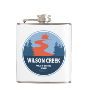 Wilson Bäck Vild och floden North Carolina Fickplunta